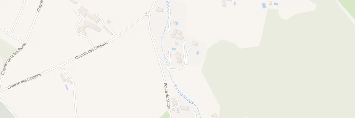 Plan du 137 Rte du Stade à Oppède