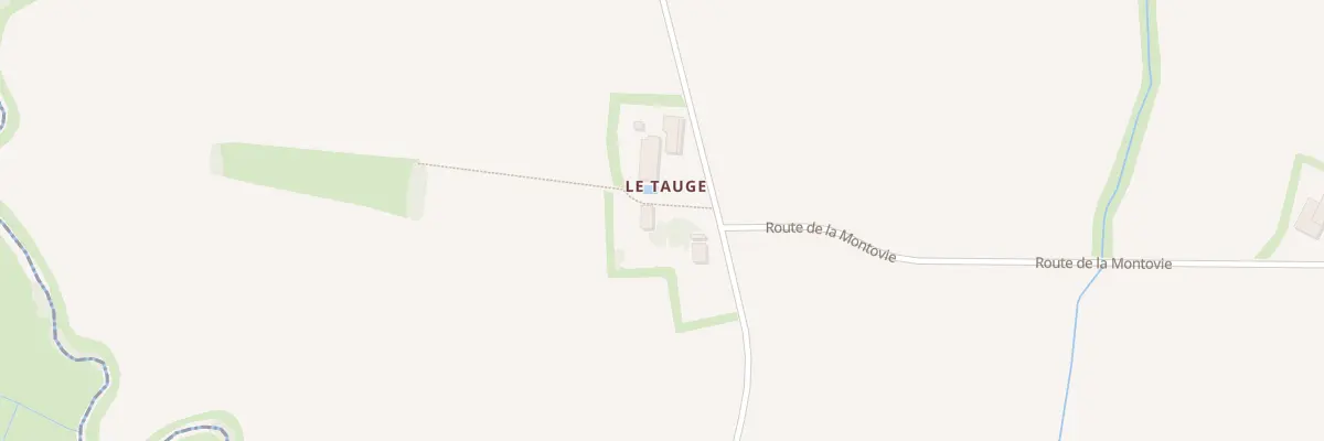 Plan du 5564 Le Tauge à Montpont-en-Bresse
