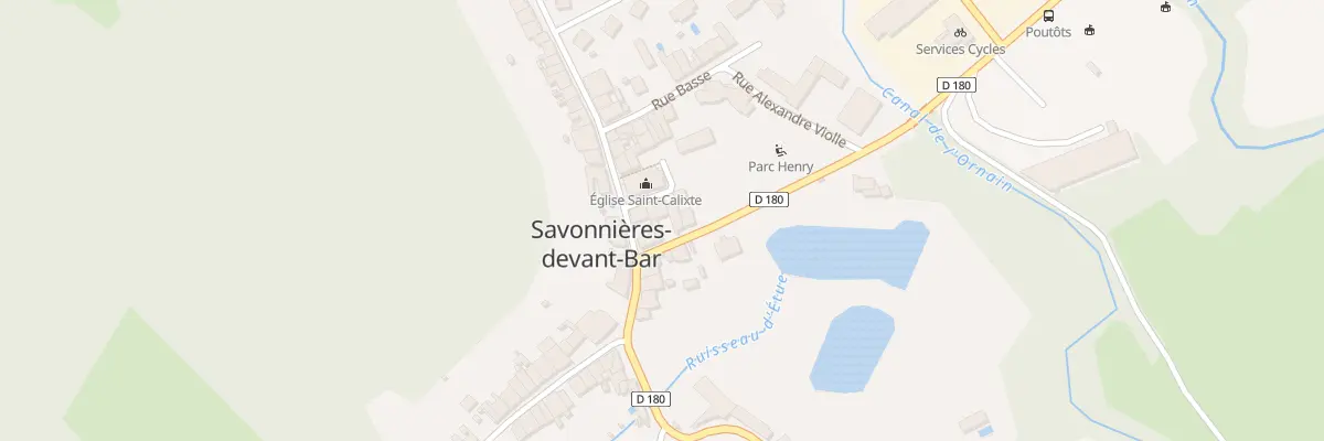 Plan du 4 Rue Paul Henry à Savonnières-devant-Bar
