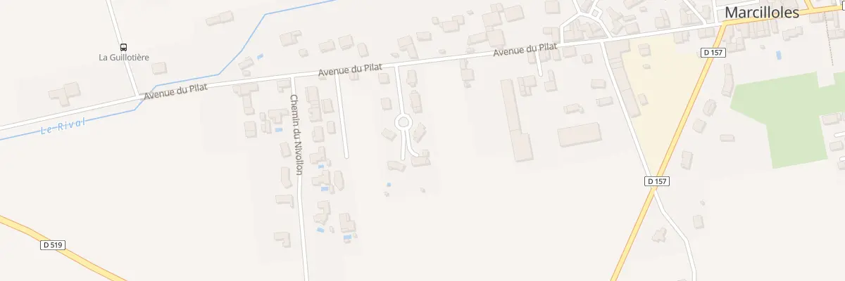 Plan du 485C Av du Pilat à Marcilloles