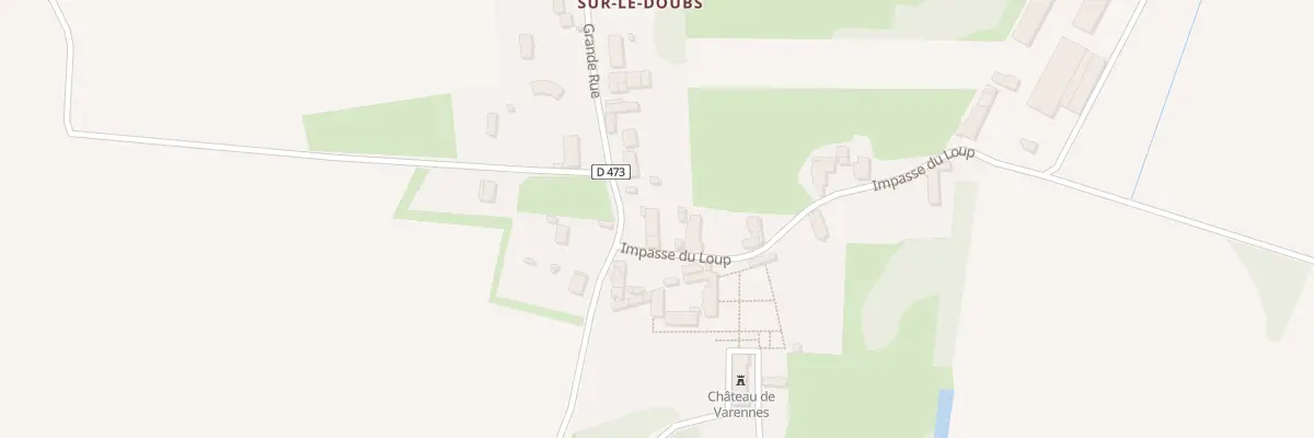 Plan du 6 Grande Rue à Charette-Varennes