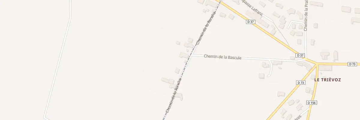 Plan du 176 Chem de la Ranche à Faramans
