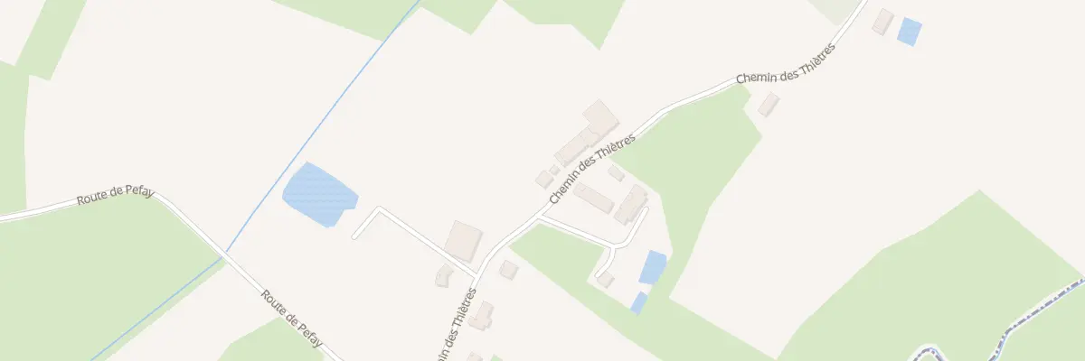 Plan du 1233 Che des Thietres à Lescheroux