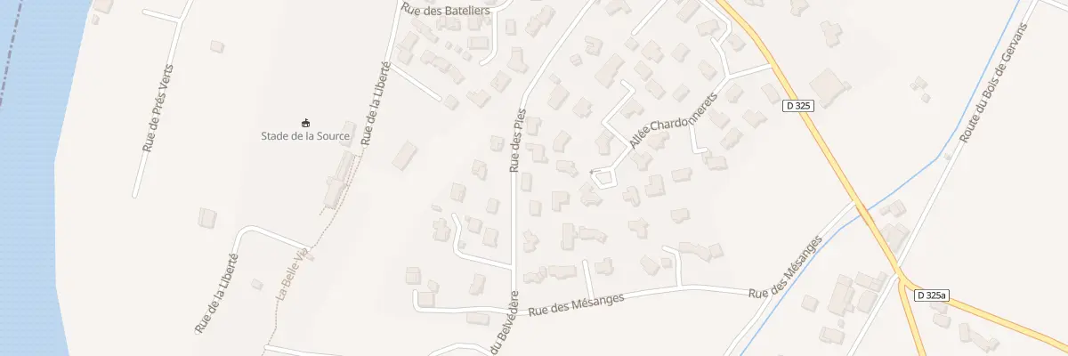 Plan du 255 Rue des Pies à Eymeux