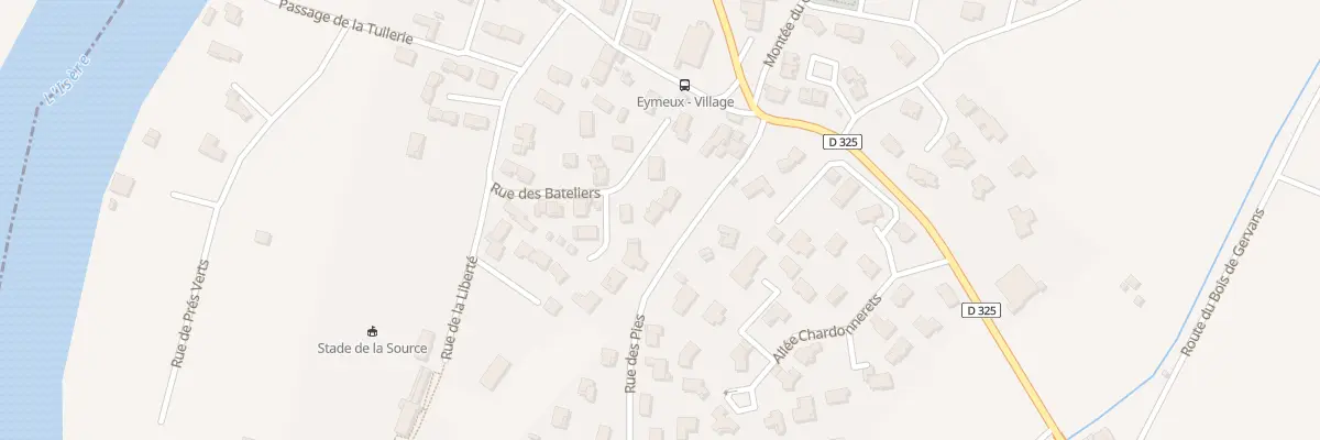 Plan du 130 Rue des Bateliers à Eymeux