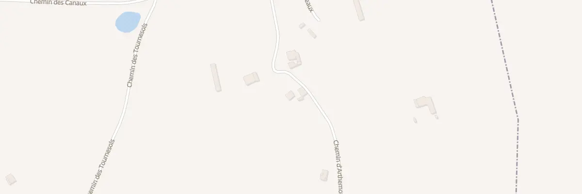 Plan du 260 Che d’Arthemonay à Jaillans