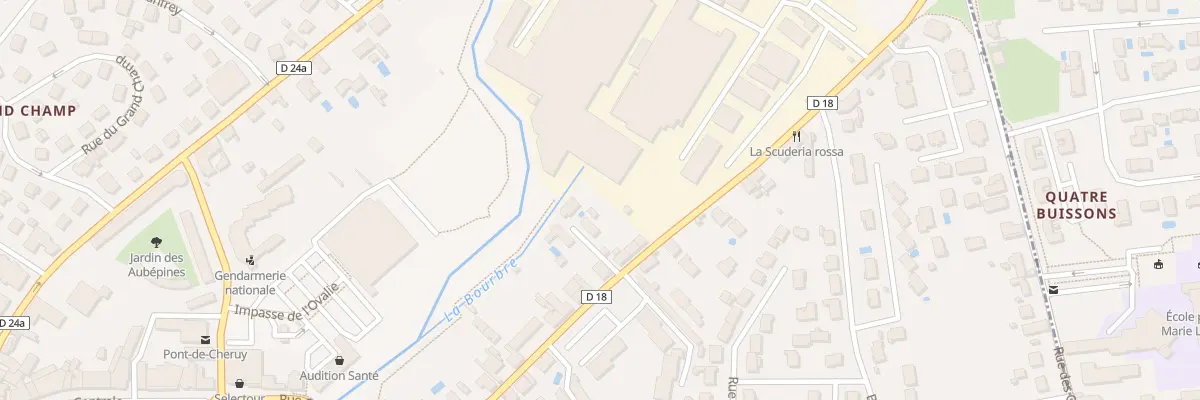 Plan du 27 Rue Giffard à Pont-de-Chéruy