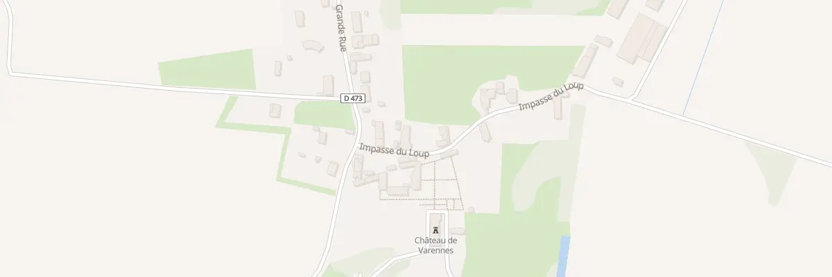 Plan du 3 Imp du Loup à Charette-Varennes
