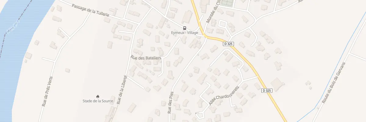 Plan du 140 Rue des Bateliers à Eymeux