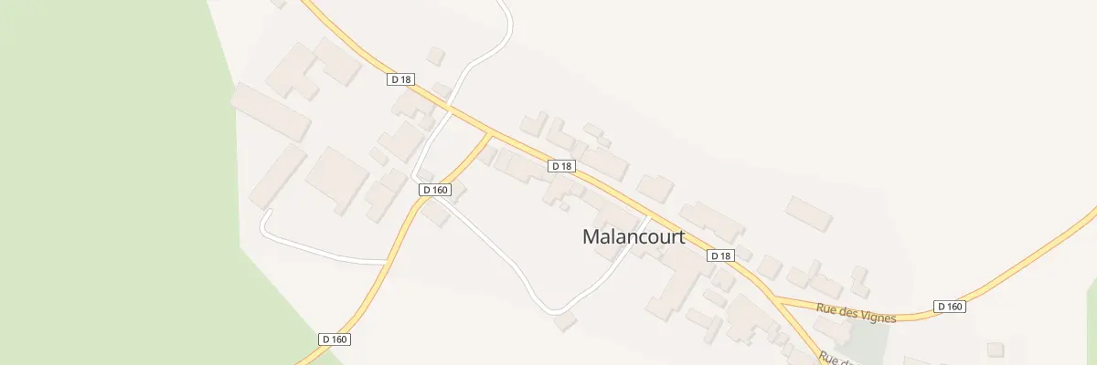 Plan du 25 Rue Principale à Malancourt
