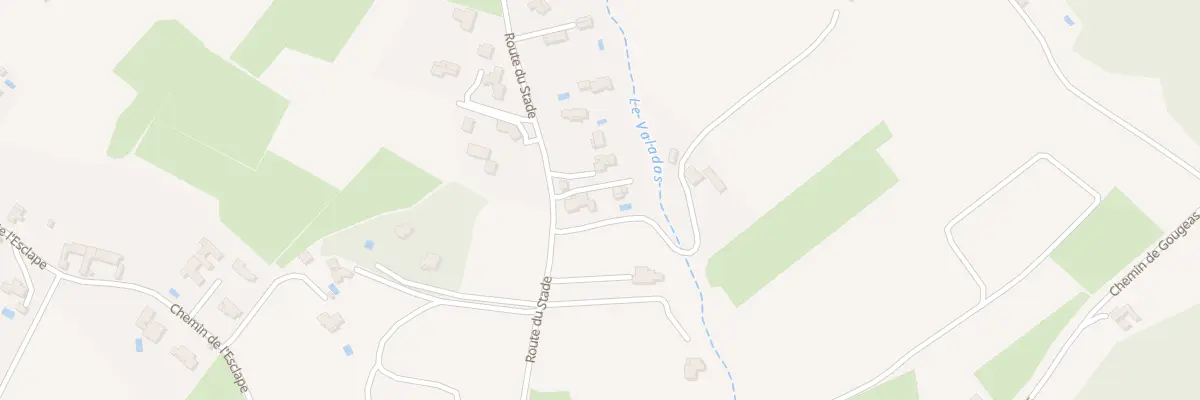 Plan du 575 Rte du Stade à Oppède