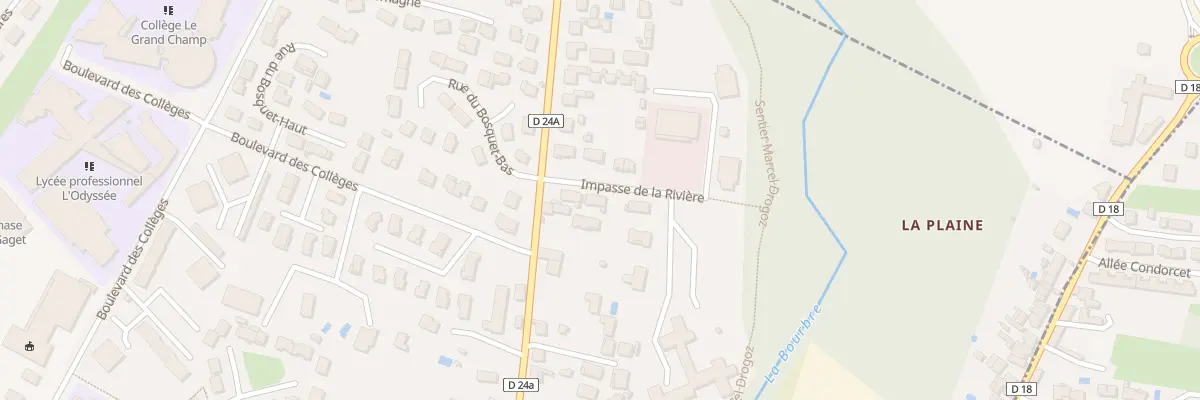 Plan du 70 Rue Aimé Pinel à Pont-de-Chéruy