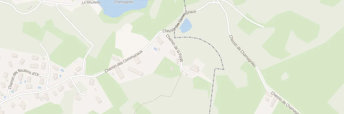 Plan du 44 Che de la Foret à Chamagnieu