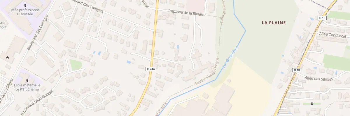 Plan du 60 Rue Aimé Pinel à Pont-de-Chéruy