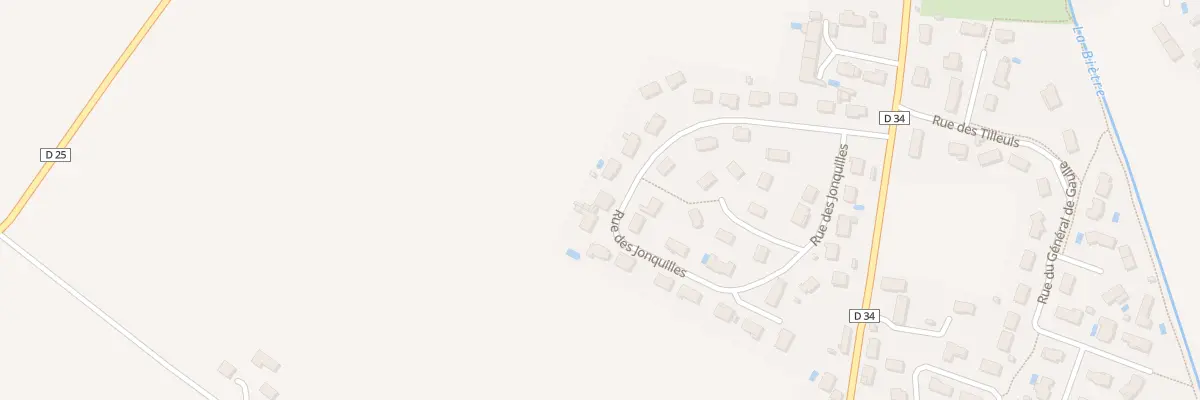 Plan du 24 Rue des Jonquilles à Marliens