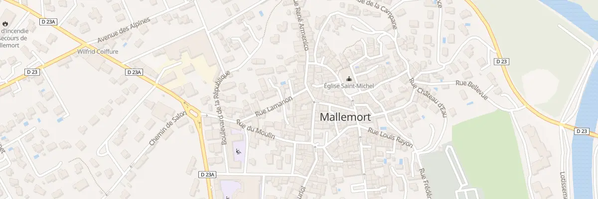 Plan du 1 Rue Lamanon à Mallemort