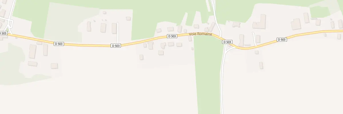 Plan du 36 Voie Romaine à Clux-Villeneuve
