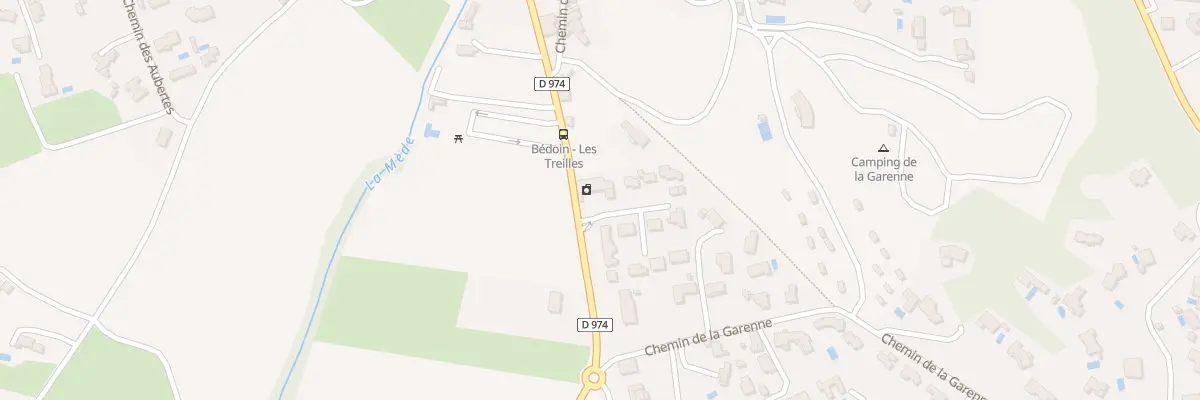 Plan du 261A Rte de Carpentras à Bédoin