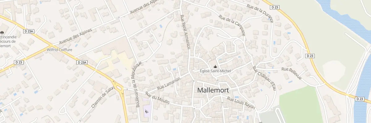 Plan du 6 Rue Saint-Michel à Mallemort