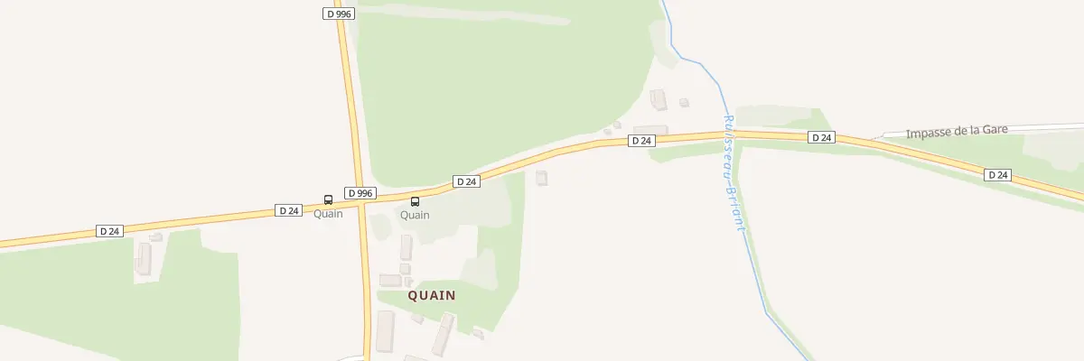 Plan du 2 Rte de Saint Germain du Bois à Devrouze