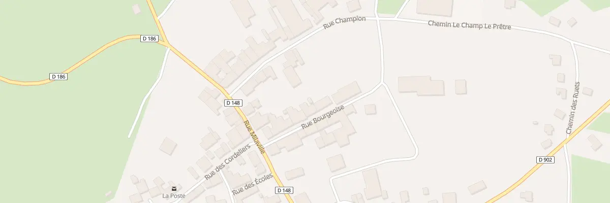 Plan du 9 Rue Bourgeoise à Rembercourt-Sommaisne