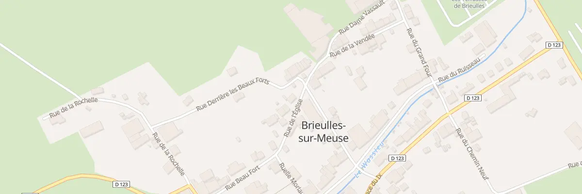 Plan du 7 Rue de l’Eglise à Brieulles-sur-Meuse