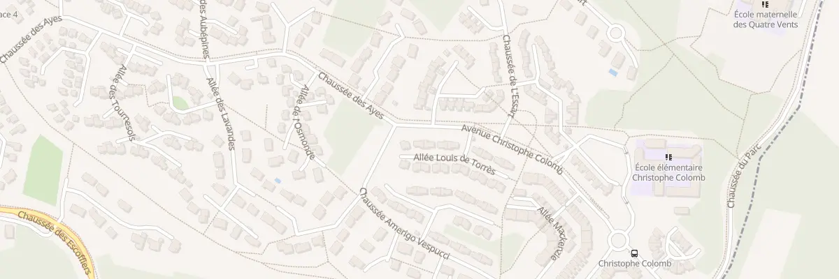 Plan du 4 All Louis de Torres à Villefontaine