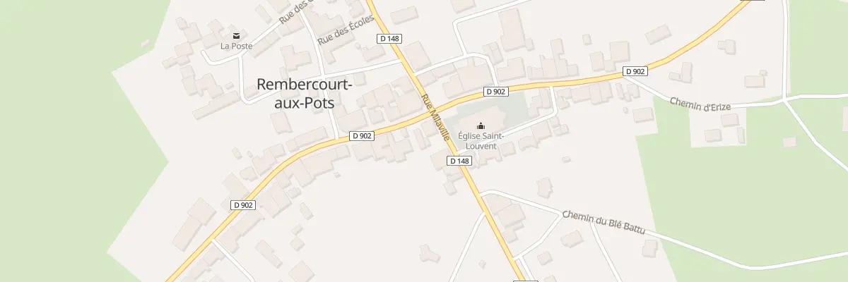 Plan du 3 Rue du Colonel Cazeilles à Rembercourt-Sommaisne