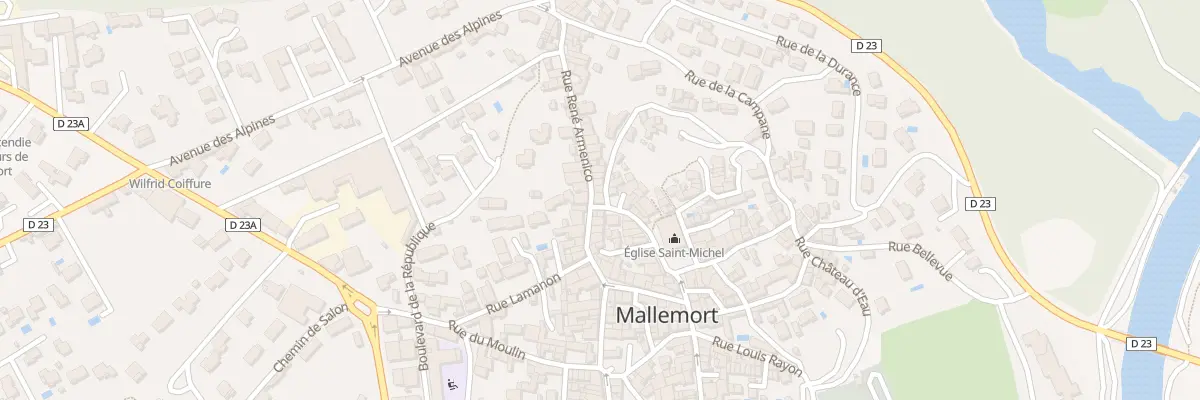 Plan du 18 Rue Antoine Reboul à Mallemort