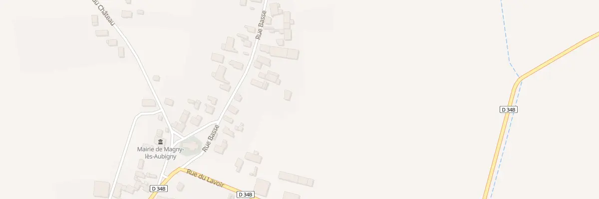Plan du 5078 Rue Basse à Magny-lès-Aubigny