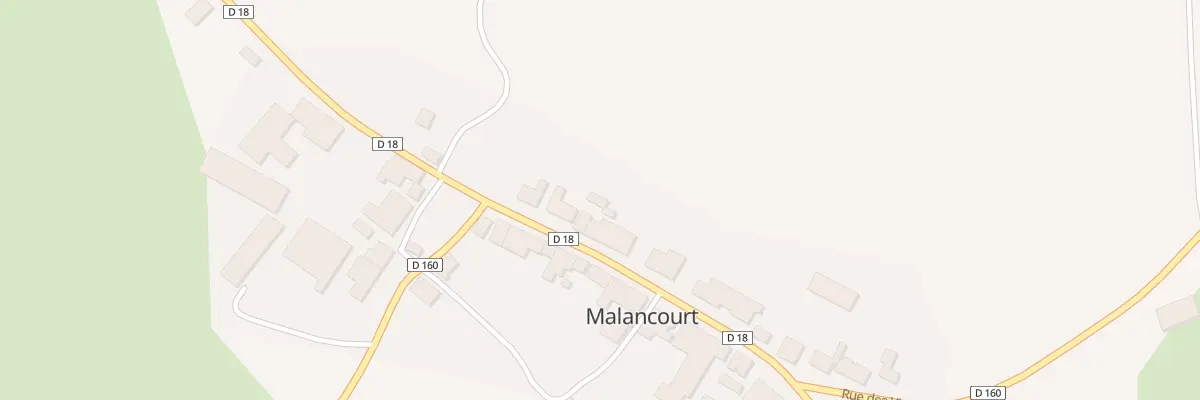 Plan du 12 Rue Principale à Malancourt