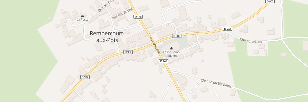 Plan du 1 Rue du Colonel Gazeilles à Rembercourt-Sommaisne
