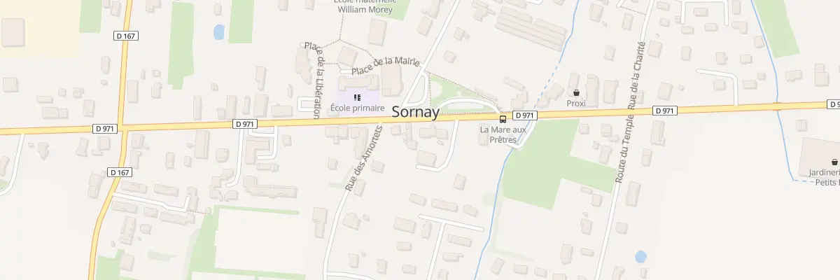 Plan du 322 Rue de la Mare au Prêtre à Sornay