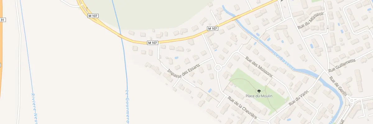 Plan du 6 Imp des Essarts à Bressey-sur-Tille