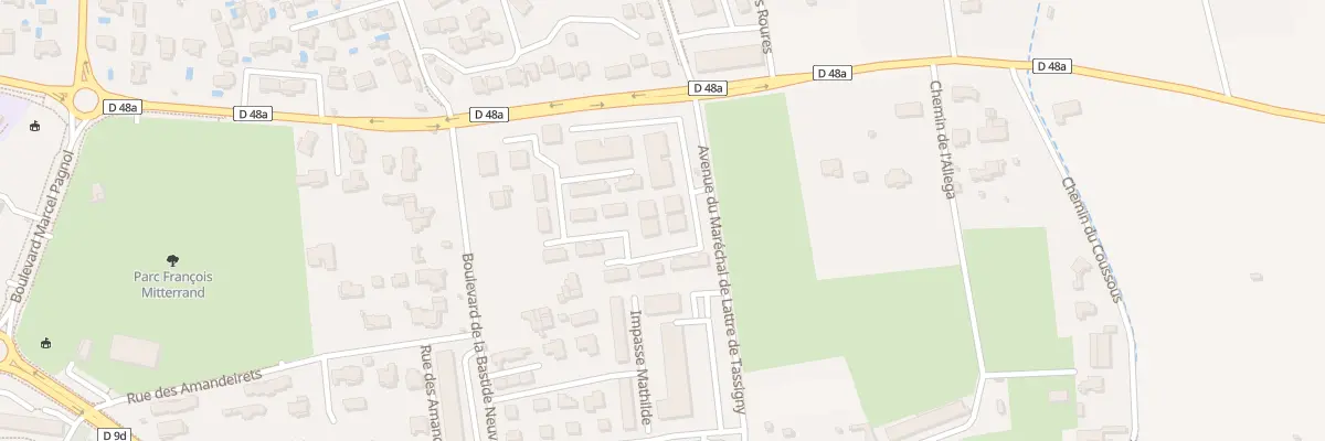 Plan du 2 Rue de l’Alizarine à Châteauneuf-les-Martigues