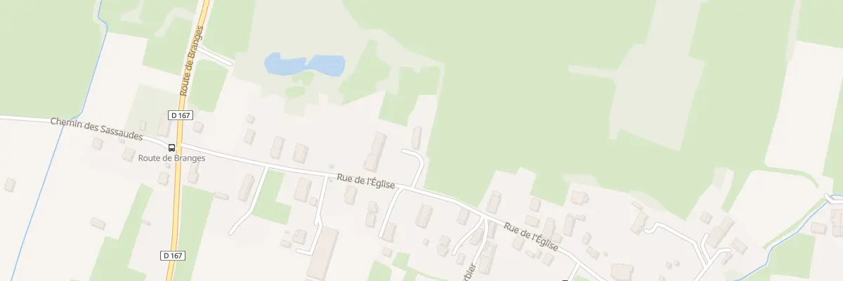 Plan du 1130 Rue de l’Eglise à Sornay