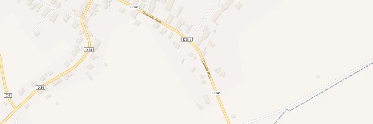 Plan du 66 Gr Grande Rue à Pagny-la-Ville