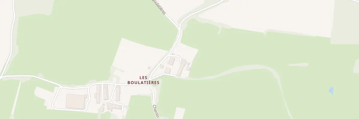 Plan du 320 Che des Boulatieres à Curciat-Dongalon
