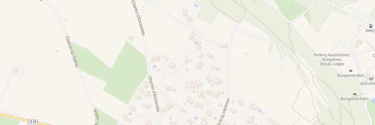 Plan du 524 Che d’Enclarette à Bédoin