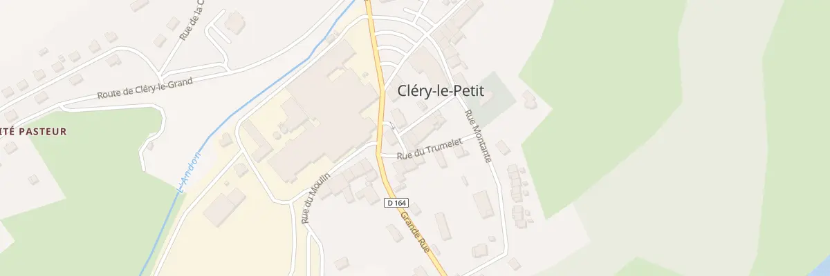 Plan du 4 Rue de l’Eglise à Cléry-le-Petit