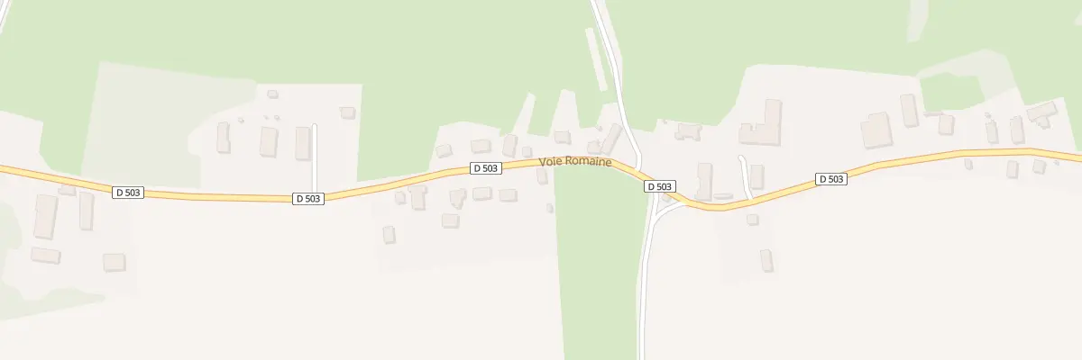 Plan du 40 Voie Romaine à Clux-Villeneuve