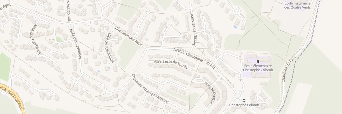 Plan du 1 All Louis de Torres à Villefontaine