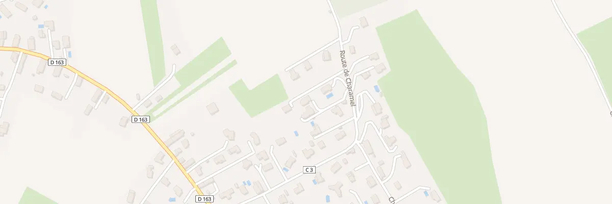 Plan du 75 Rte de Charamel à Frontonas