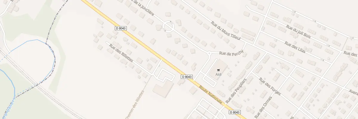 Plan du 62 Rte Nationale à Blagny