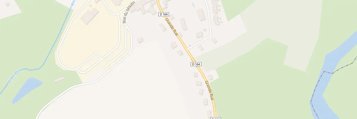 Plan du 16 Gr Grande Rue à Cléry-le-Petit