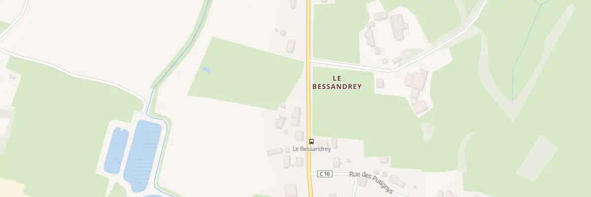 Plan du 7 Ham Bessandrey à Simard