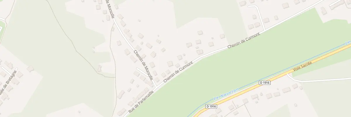 Plan du 8 Che de Curmont à Bar-le-Duc