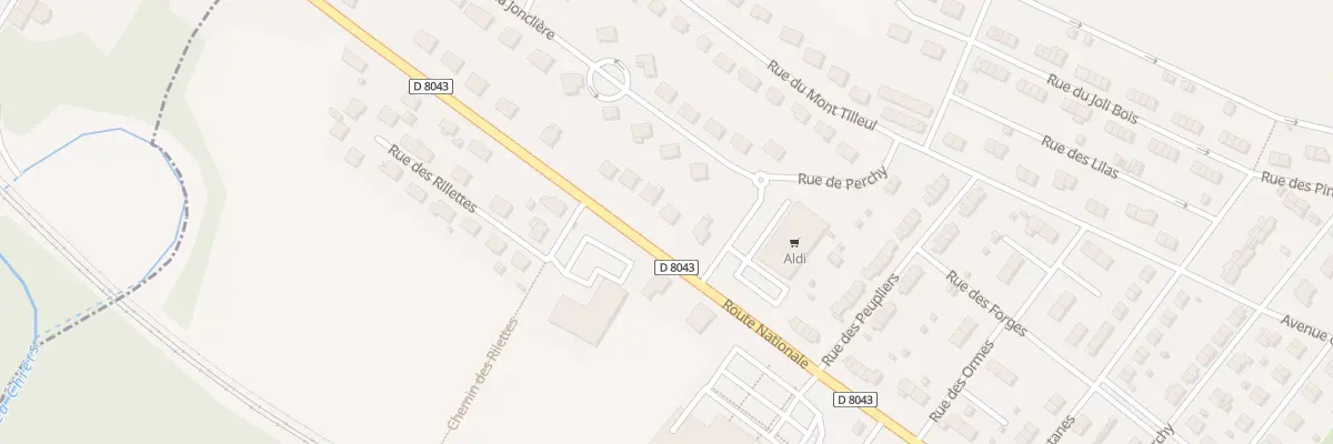 Plan du 60 Rte Nationale à Blagny