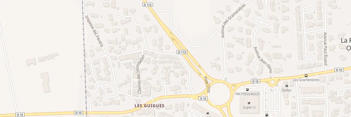Plan du 3 Pl de l’Avocette à La Fare-les-Oliviers