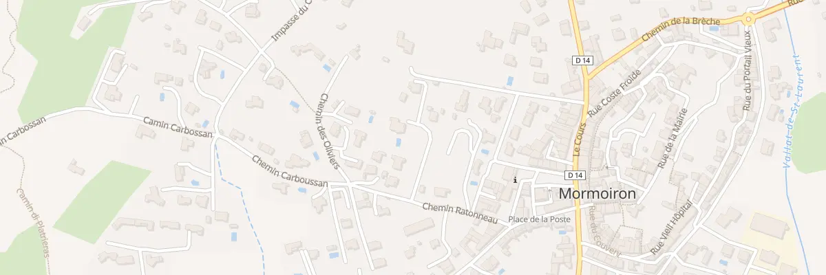 Plan du 5594 Le Village à Mormoiron